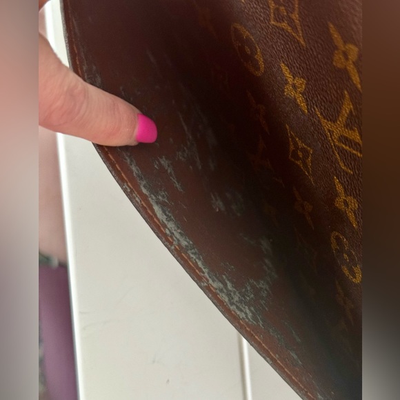 Louis Vuitton Monogram Clutch Hand Bag w Dust Bag - Picture 9 of 12